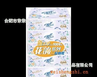 供應(yīng)B352RC新上市二層清風(fēng)花韻100抽細致柔韌面巾紙抽紙